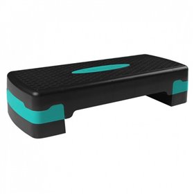 Степ-платформа регульована (2 рівня) Чорний-зелений