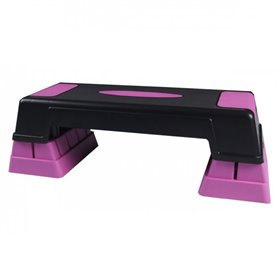 Степ-платформа регульована (3 рівня) Чорний-Рожевий