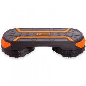 Степ-платформа (PP, р-р 105Lx42Wx10H + 6 + 5 см), чорний (FI-0906)