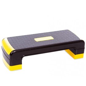 Степ-платформа (PP, р-р 82Lx30Wx10-20Hсм), чорний (FI-1572)