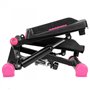 Степпер поворотний (міні-степпер) SportVida SV-HK0358 Black/Pink