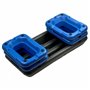 Степ-платформа професійна 3-ступінчаста 7SPORTS Profi Step ST-3 7S (10/15/20см.) чорно-синя
