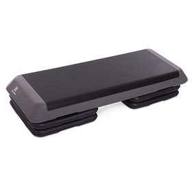 Степ-платформа FI-6772 Zelart Чорно-сірий (56429390)
