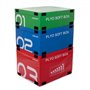 Бокс пліометричний м'який набір Zelart PLYO BOXES FI-3634 3шт 90х75х30/45/60см зелений, синій, червоний