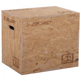 Степ-платформа Бокс дерев'яний пліометричний Zelart BOX-WOOD FI-3636-2 1шт 70см (AND010749)