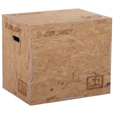 Степ-платформа Бокс дерев'яний пліометричний Zelart BOX-WOOD FI-3636-2 1шт 70см (AND010749)