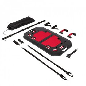 Фітнес платформа Springos Crossfit CRIVIT чорний/червоний CRV001