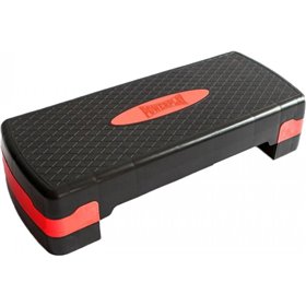 Степ-платформа PowerPlay 4328 2 рівні 10-15 см Чорно-червона (PP_4328_(2)_Black/Red)