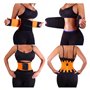 Пояс для схуднення Hot Shapers Power Belt на липучці Оранжевий, розмір XXXL (SV1199)