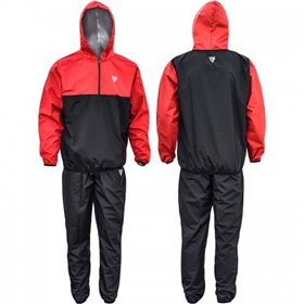 Костюм для схуднення з капюшоном RDX Red New 2XL