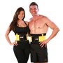 Пояс для схуднення на липучці Hot Shapers Power Belt стягуючий Чорно-жовтий, розмір XXXL (18650)