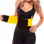 Пояс для схуднення на липучці Hot Shapers Power Belt стягуючий Чорно-жовтий, розмір L (18650)