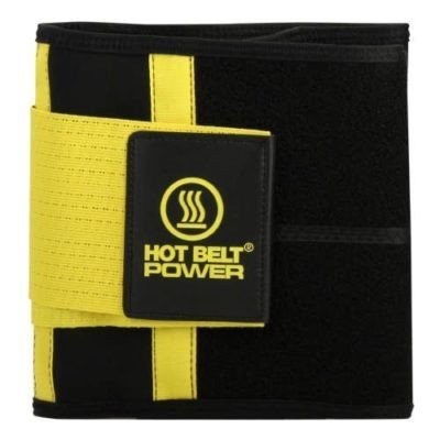 Пояс для схуднення Hot Shapers Power Belt на липучці Yellow (3811150-XXL)