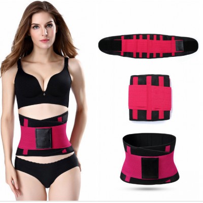 Пояс SUNROZ Hot Power Belt для схуднення XXXL Чорно-Рожевий