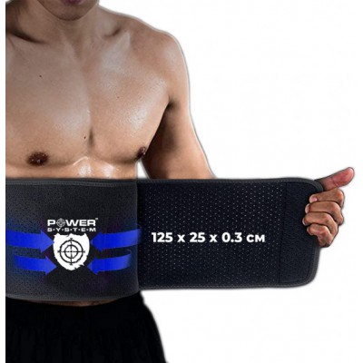 Пояс для схуднення Power System Slimming Belt Wt Pro PS-4001 L (100*25)