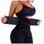 Стягуючий пояс для схуднення корсет Hot Shapers Power Belt Black Size XXXL