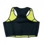 Майка сауна для схуднення Hot Shapers жіноча Black Yellow, XL (kz083)