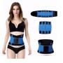 Пояс для схуднення на липучці Hot Shapers Power Belt стягуючий Синій