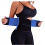 Пояс для схуднення на липучці Hot Shapers Power Belt стягуючий Синій