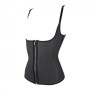 Стягуючий корсет для схуднення на бретельках Adjustable shoulder strap corset чорний Xxxl 153989