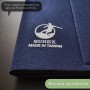 Пояс для схуднення живота та боків пояс сауна для жінок та чоловіків SUNEX Неопрен 30 x 100 см синій АН-3052