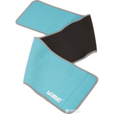 Пояс для схуднення LiveUP SLIM BELT блакитний 100x20см LS3032B