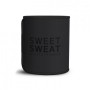 Пояс тример для схуднення Sport Research Sweet Sweat Limited Edition Black Matte S (талія до 84 см)