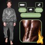 Ефективний костюм-сауна для схуднення Весогонка-термокостюм Sauna Suit Сірий (В-КА25) 2XL