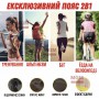 Пояс для фитнеса WAIST BAND Утягивающий костюм 2в1 пояс + шорты для коррекции фигуры – корсет для похудения живота и бёдер Чёрны