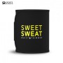 Спортивний пояс триммер для схуднення Sports Research Sweet Sweat Waist Trimmer Yellow M (талія до 97 см)