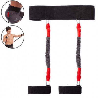 Тренувальна система амортизатор для стрибків Record High Jumping Exerciser 3022 Black-Red