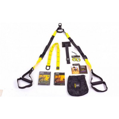 Петлі TRX функціональний тренажер PACK P2 FI-3724-03 Black/Yellow (PS01674)