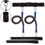 Тренувальна система амортизатора для стрибків Record Jumping Exerciser My Fit 3024-L Black-Gray-Blue