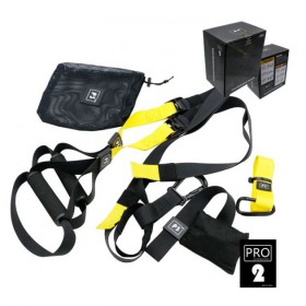 Петлі TRX для функціонального тренінгу U-Power Training System PRO P3-2 Yellow (U40007)