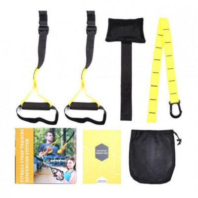 Петлі trx fitness strap training suspension system (функціональний тренажер) (77678)