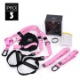 TRX петлі для функціональних тренувань Sport Edition P3 PRO pink