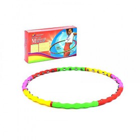 Обруч масажний, з коліщатками, 96 см AToys (C34424)