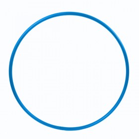 Обруч гімнастичний пластиковий SPORTKO 540мм арг.ОГ3 Синій