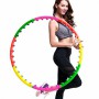 Обруч масажний гімнастичний Hula Hoop Profi M 0251 Тренажер для талії