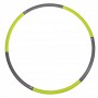 Обруч массажный Hula Hoop SportVida 90 см SV-HK0214 Original Grey/Green