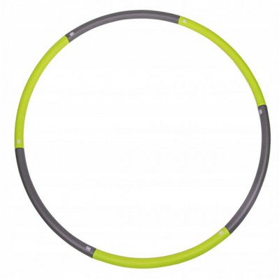 Обруч масажний Hula Hoop SportVida 90 см SV-HK0214 Grey-Green - (F_227541)