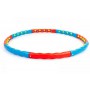 Обруч масажний хула хуп Hula Hoop MAGNETIC Technogym 6003 діаметр 98 см Blue-Red