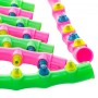 Обруч масажний хула хуп Hula Hoop MAGNETIC Technogym 6005 діаметр 100 см Pink-Green