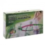 Обруч масажний хула хуп Hula Hoop MAGNETIC Technogym 6005 діаметр 100 см Pink-Green