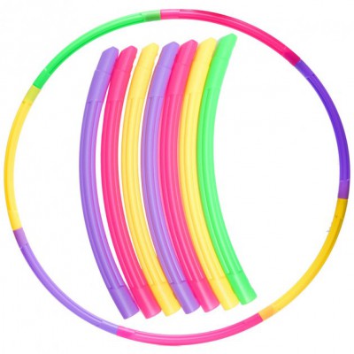 Складаний Обруч хула хуп Hula Hoop Power System 337 діаметр 71 см Multicolor