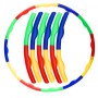 Складаний Обруч хула хуп Hula Hoop Yogamat 306 діаметр 59 см Multicolor