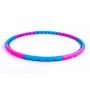 Обруч масажний хула хуп Hula Hoop MAGNETIC SP-Planeta 6011 діаметр 93 см Pink-Blue