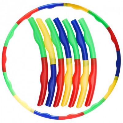 Складаний Обруч хула хуп Hula Hoop SP-Planeta Sport 307 діаметр 65 см Multicolor