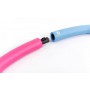 Обруч масажний хула хуп Hula Hoop SP-Planeta Sport 3012 діаметр 95 см Pink-Blue