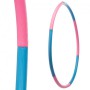 Обруч масажний хула хуп Hula Hoop SP-Planeta Sport 6015 діаметр 48 см Pink-Blue